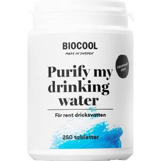 Vandrensningstabletter BioCool Purify My Drinking Water, 250 tabletter