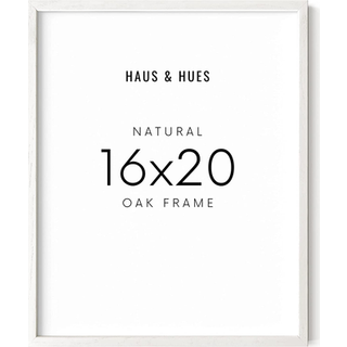 Haus og nuancer 16x20 Hvid billedramme - 16x20 hvid ramme 16x20 tr?rager rammer hvid 16x20 billedramme hvid 16x20 tommer ramme hvid fotoramme (hv