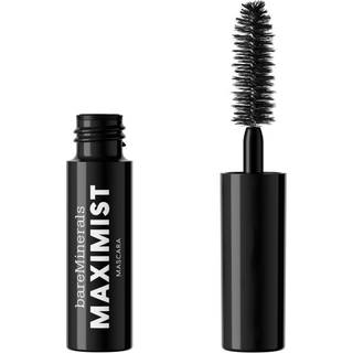 Bareminerals Mini Maximist Phyto-Fiber Volumizing Black Mascara for synligt tykkere vipper hele dagen B?r vandt?t mascara sort rejsest?rrelse veg