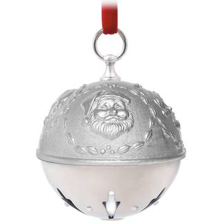 Hallmark keepsake Christmas Ornament 2021 Ring in the Season Santa's Expressions Bell Metal