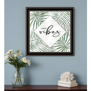 Gode ???ibber sort indrammet print v?gkunst