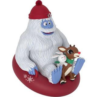 Hallmark keepsake julepynt 2021 rudolph den r?de n?se rensdyr sl?de venner