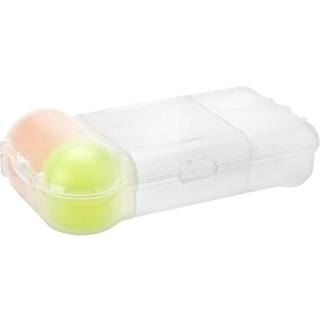 Nøgen madovertruende af smash affald gratis frokostboks stor klar