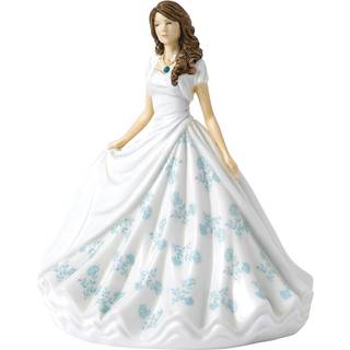 Royal Doulton Birthstone Petites December Turquoise HN 5908 Figur 7 """" Bl?