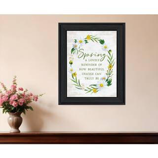 For?r p?mindelse sort indrammet print v?gkunst