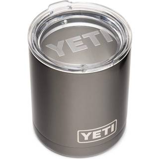 Yeti Rambler 10 Oz Lowball Vacuum Isoleret rustfrit st?l med standard l?g grafit