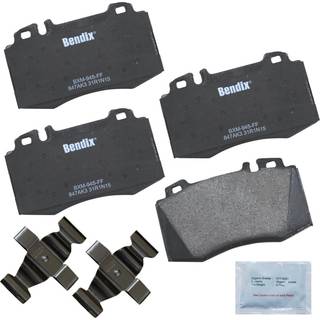 Bendix Priority1 CFM847AK3 Semi-Metallic Front Brake Pads til Mercedes-Benz C32 AMG 2004-2002 E500 2009-2002