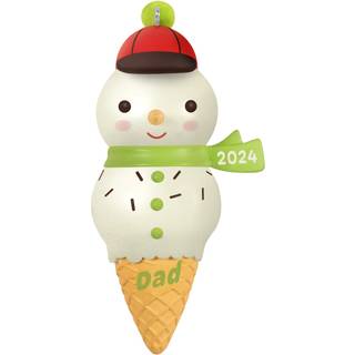 Hallmark keepsake julepynt 2024 far snemand is kegle 2024 gaver til fars