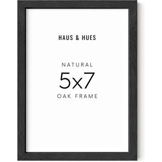 Haus og nuancer sort 5x7 billedramme - 5x7 fotoramme 5x7 rammer til billeder 5 af 7 billedramme træ 5 x 7 rammeindretning vægrammer 5x7 kunst 5x7