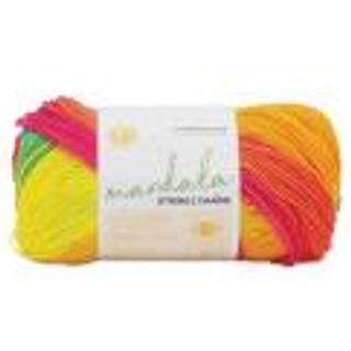 Lion Brand Yarn Mandala String Fingering Yarn til strikning og hæklet pop 1 -pakke