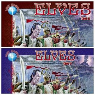 Bundt parti allianse alver fantasy serie s?t 1 2 72004+72005 1/72 skala