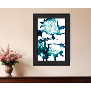 Ocean Living Black Framed Print Wall Art