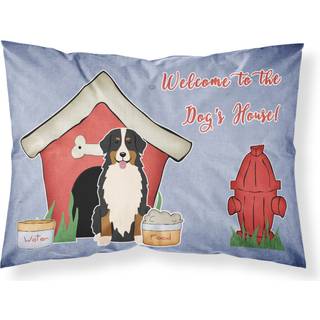 """" Caroline's Treasures House Collection Bernese Mountain Dog Fabric Standard Pillowcase BB2790Pillowcase Multicolor """"