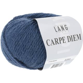 Lang Yarns Carpe Diem 0034 Indhold: 70% Extrafine ny merinould, 30% alpaca Vægt/længde: 50 g = 90 meter Anbefalede pinde: 6 mm Strikkefasthed: 10 x 10 cm = 16 m x 22 p Vask: Maskinvask 30 °c / Tåler ikke tørretumbling.