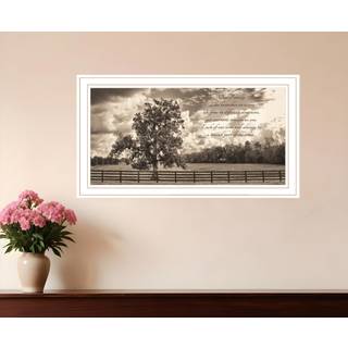 Vores familie hvide indrammede printv?gskunst