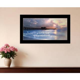 Resten af ???ine solnedgange sort indrammet print v?gkunst