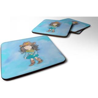 """" Caroline's Treasures Cowgirl Watercolor Dekorative Coasters 3.5 multicolor """"