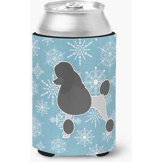 """" Caroline's Treasures Winter Snowflake Poodle Can eller flaske Hugger BB3539cc kan Hugger Multicolor """"