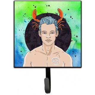 """" Caroline's skatte kræftstørriakskilt Wall Hook lille flerfarvet """"