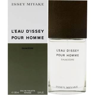 Issey Miyake Leau Ditsey Eaau og Cedre Edt Intense Spray Men 3.3 Oz