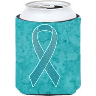 Teal Ribbon til æggestokkræftbevidsthed kan eller flaske hugger an1201cc