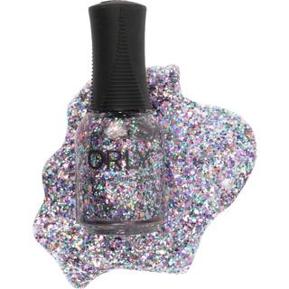 Orly Neon neglelakfarver til sommer | Lyse farver og konfetti toppers til sommer neon negle | 0,6 fl oz (Moonstone Aura 0,6 fl oz)