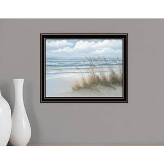 Hav havre sort indrammet print v?gkunst