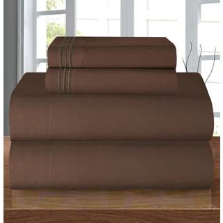 Elegant komfort Luksuskvalitet Mikrofiber 5-delt 1500 Premium Hotel Sheet Set-rynke resistent rundt omkring elastisk monteret ark dyb lomme op ti