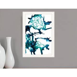Ocean Living White Framed Print Wall Art