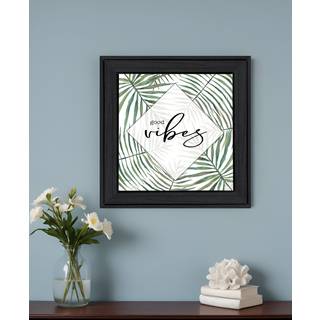 Gode ???ibber sort indrammet print v?gkunst