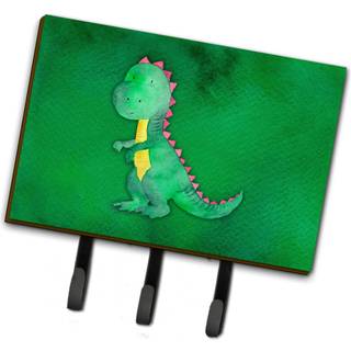 """" Carolines skatte tyrannosaurus rex akvarel Wall Hook Triple multicolor """"