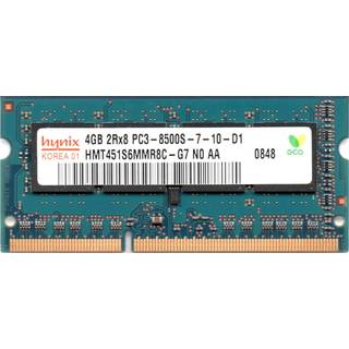 4GB DDR3 PC3-8500 1066MHz 204-PIN CL7 SO-DIMM HMT451S6MMR8C-G7 HYNIX