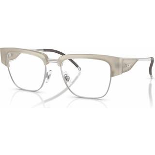 Diesel DL4005 2019 55 Briller Mænd Hvid - Opaque Milky White On Silver - 55mm