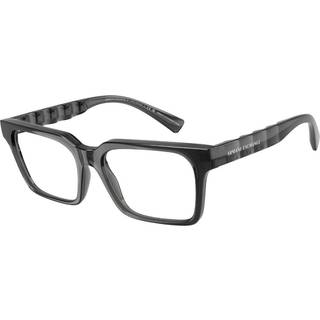 Armani Exchange AX3122F Asian Fit 8356 54 Briller Mænd Krystalklar - Transparent Dark Grey - 54mm