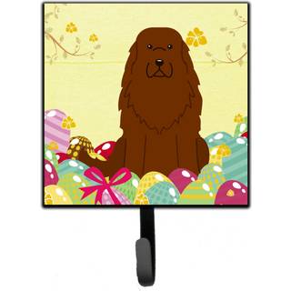 """" Caroline's Treasures Easter Eggs Kaukasiske Shepherd Dog Wall Hook Lille Multicolor """"