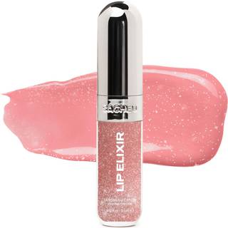 Sacheu Lip Elixir Nourishing Lip Glaze og Lip Tint Gloss. High-Shine Lip Gloss. Fugtgivende læbe glans beriget med læbeolier til fugtgivende glat
