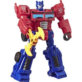Transformers Toys leget?j Cyberverse Action Attackers Scout Class Optimus Prime Action Figur - Gentageligt Energon Ax Attack Move - For b?rn i al