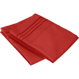 Elegant komfort 1500 trådantal rynke & fade resistent egyptisk kvalitet ultra blød luksuriøs 2-delt pillowcases standardstørrelse rust