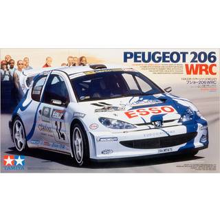 Tamiya 1/24 Sportsbil nr. 221 1/24 Peugeot 206 WRC 24221