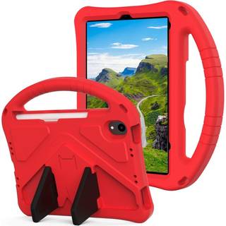 EIDERWOOD Børnevenligt Etui til iPad mini (2024) / mini (2021) med Kickstand - Rød