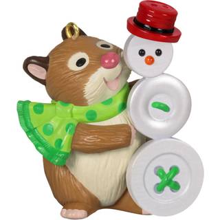 Hallmark Keepsake Christmas Ornament 2024 S?d som en knap gaver til dyreelskere