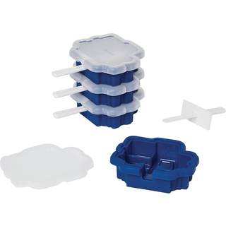 Tovolo Silicone Popsicle Forme med pinde (4 -pakke lastbil) - Genanvendelige ispopforme til hjemmelavet aromatiseret is Pops & Frozen Snacks - St