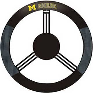 Fremont Die NCAA Michigan Wolverines Poly-ruskind ratdksel passer til de fleste standardstrrelser rat sort/teamfarver