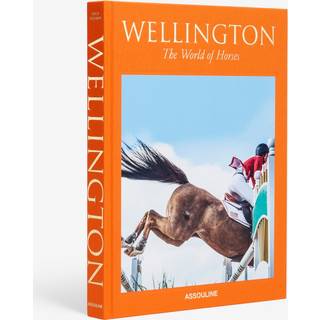Assouline Coffee Table Books - 'Wellington: The World Of Horses' in orange Hardcover
