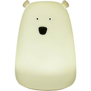 CarloBaby Big Bear  LED Natlampe, Hvid