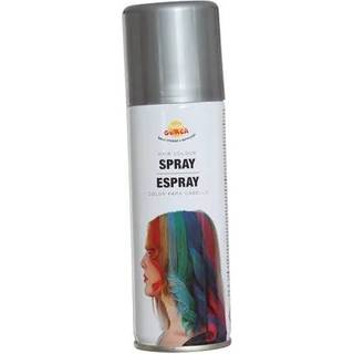 Hårfarve spray sølv