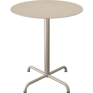 Houe, PICO Sofabord Ø64 cm, base 4 ben beige