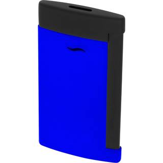 S.T. Dupont 027771 Feuerzeug Slim 7 Blau/Schwarz