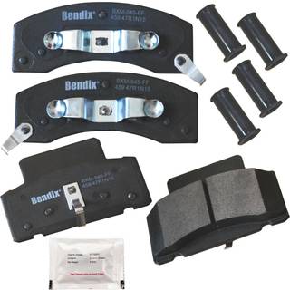 Bendix Priority1 CFM459 Semi-Metallic Front Brake Pads til udvalgte modeller Chevrolet C35 C3500 C3500HD Express 2500 3500 K3500 Dodge Ram 3500 V