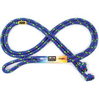 Bare hopp det 8 fods enkelt hoppet reb - aktiv udend?rs ungdomsfitness - bl? konfetti